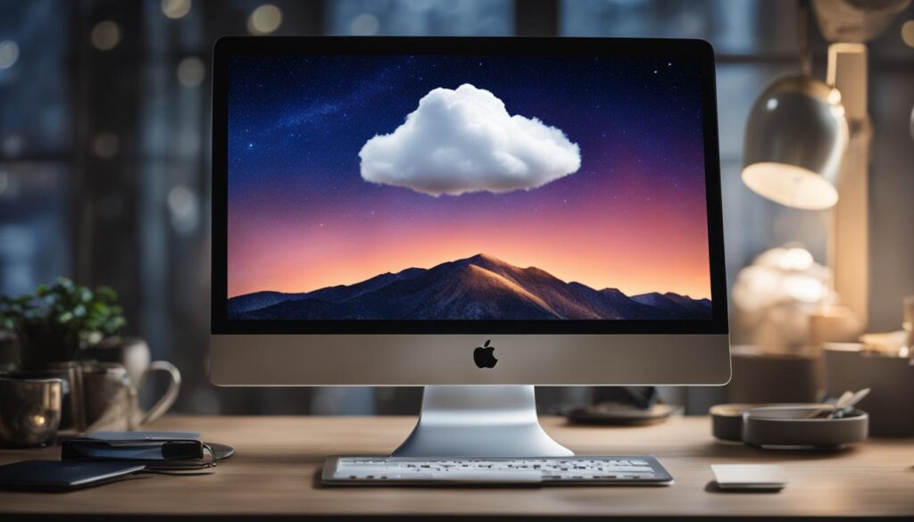 iCloud backup for MacBook Pro