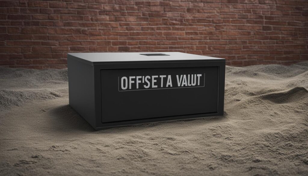 Offsite data backup features