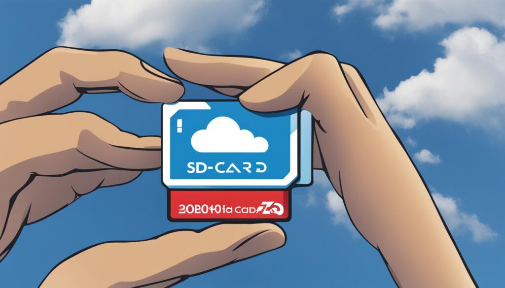 SD Storage vs Cloud Storage Image